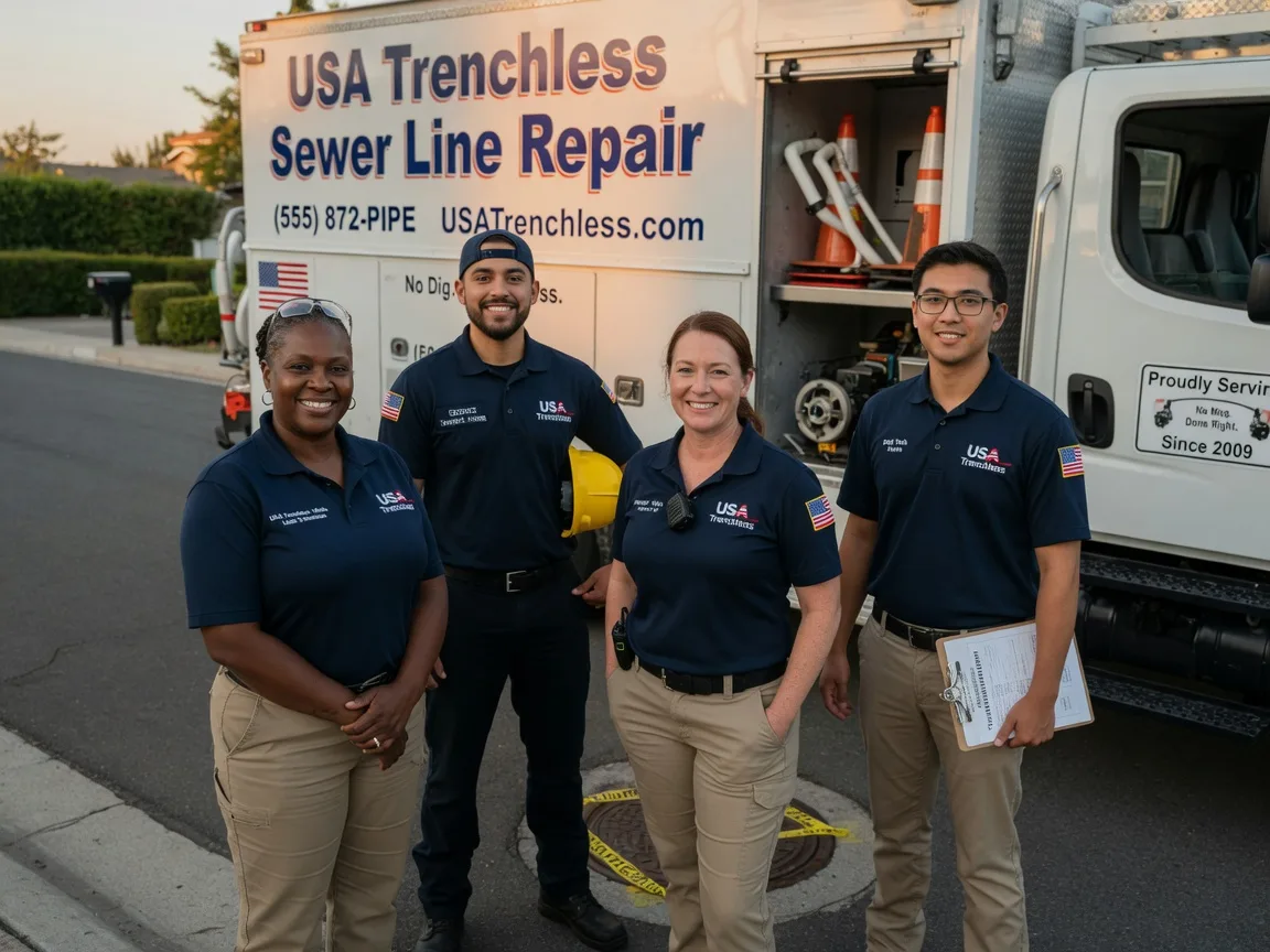 Sewer Line Repair company in Mount Airy, LA